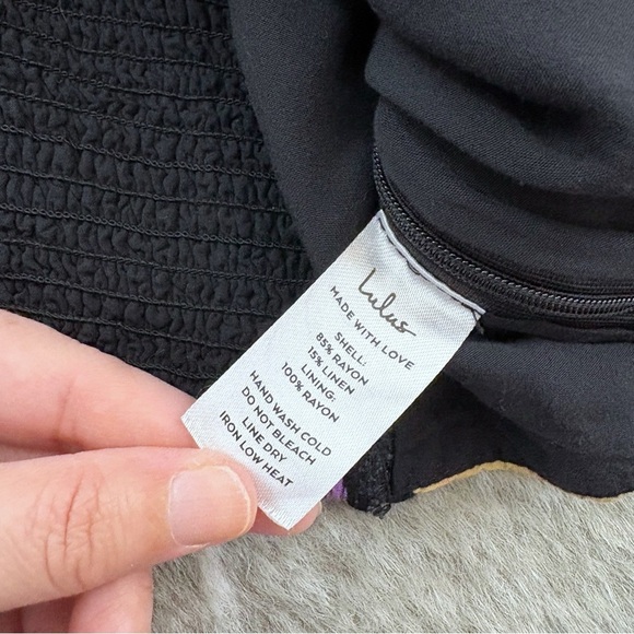 Lulus Super Bloom Black Floral Print Strapless Tube Top - Picture 9 of 11